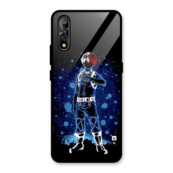 Todoroki Stance Glass Back Case for Vivo Z1x