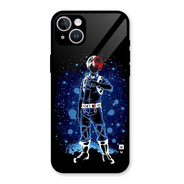 Todoroki Stance Glass Back Case for iPhone 14 Plus