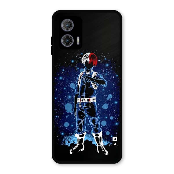 Todoroki Stance Metal Back Case for Moto G73