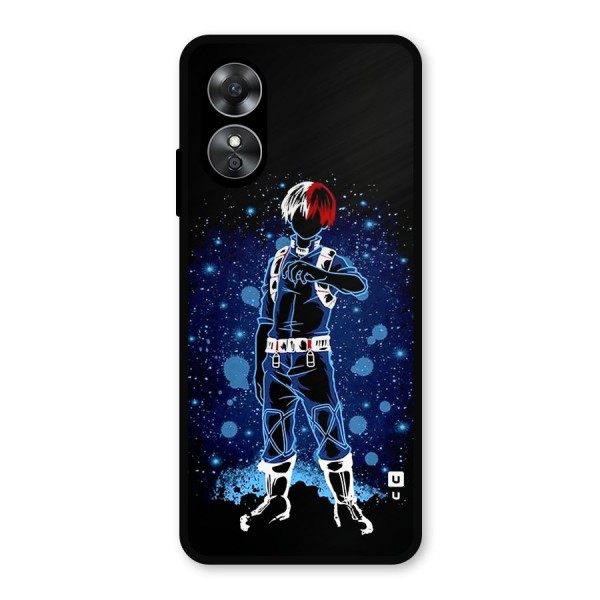 Todoroki Stance Metal Back Case for Oppo A17