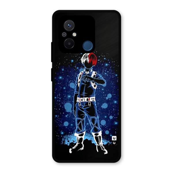 Todoroki Stance Metal Back Case for Poco C55