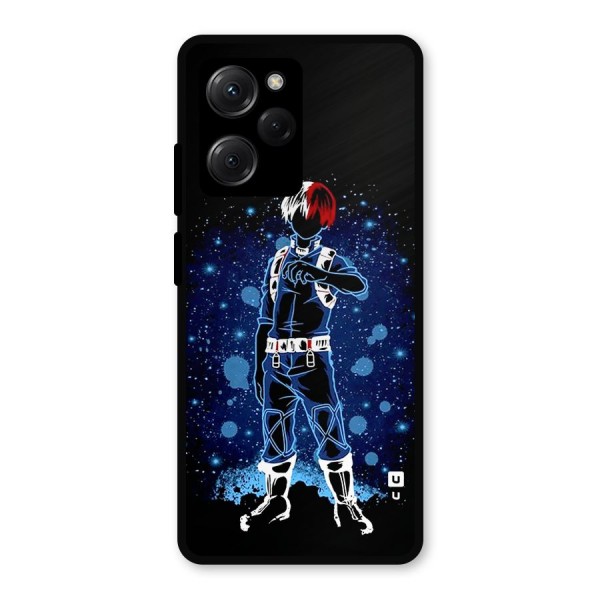 Todoroki Stance Metal Back Case for Poco X5 Pro