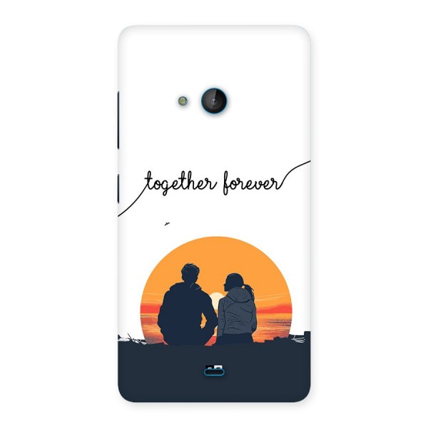 Together Forever Back Case for Lumia 540