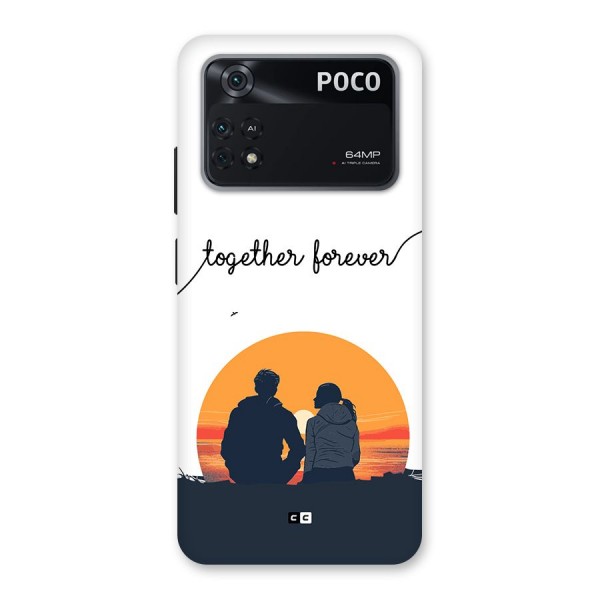 Together Forever Back Case for Poco M4 Pro 4G