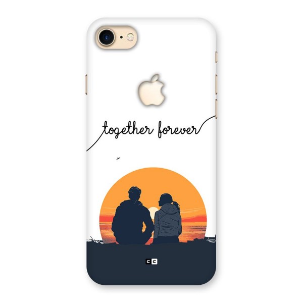 Together Forever Back Case for iPhone 7 Apple Cut