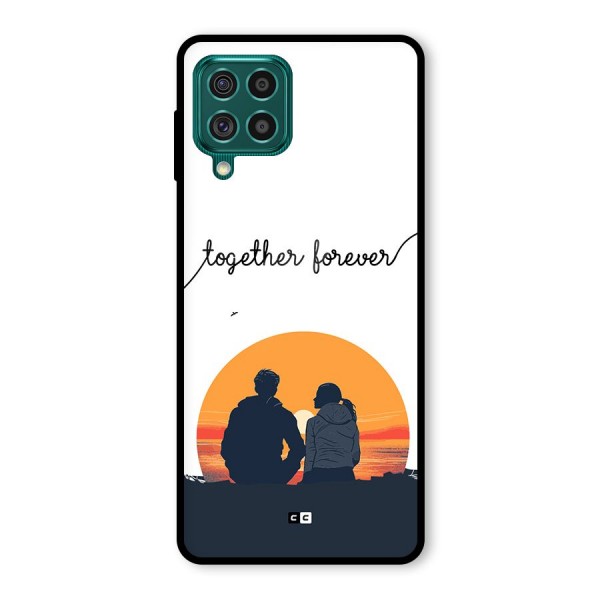 Together Forever Glass Back Case for Galaxy F62