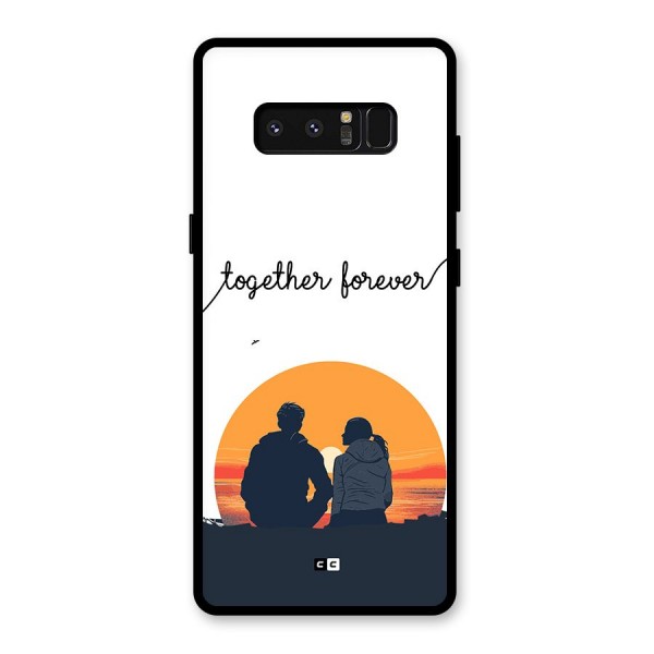 Together Forever Glass Back Case for Galaxy Note 8