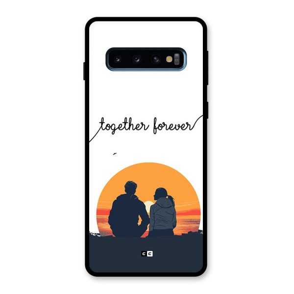 Together Forever Glass Back Case for Galaxy S10