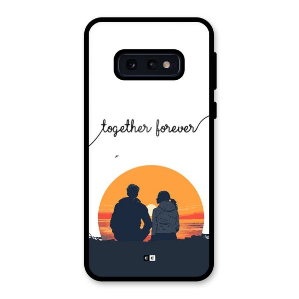 Together Forever Glass Back Case for Galaxy S10e