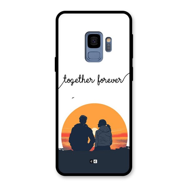 Together Forever Glass Back Case for Galaxy S9