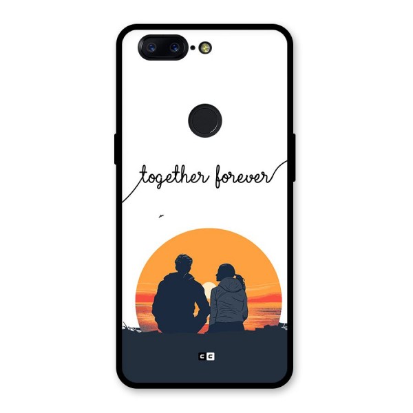 Together Forever Glass Back Case for OnePlus 5T