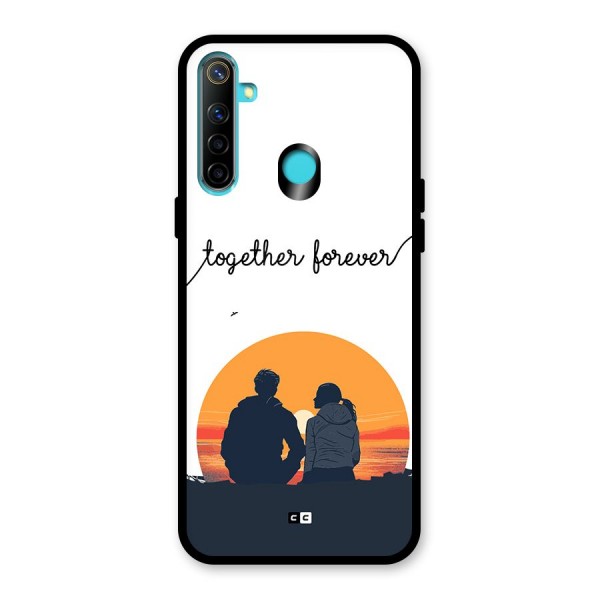 Together Forever Glass Back Case for Realme 5