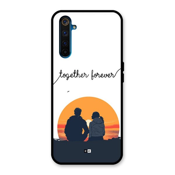 Together Forever Glass Back Case for Realme 6 Pro