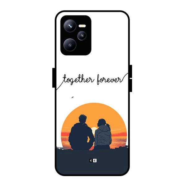 Together Forever Glass Back Case for Realme C35