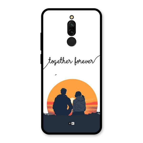 Together Forever Glass Back Case for Redmi 8