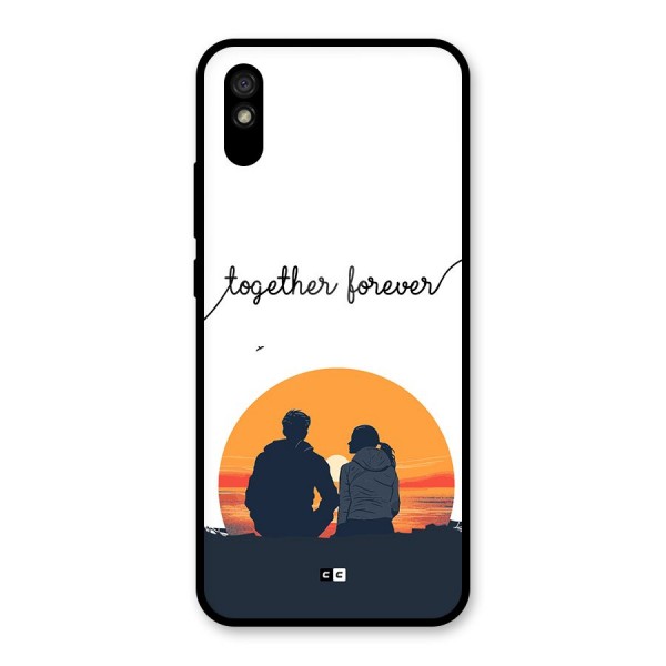 Together Forever Glass Back Case for Redmi 9i