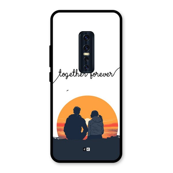 Together Forever Glass Back Case for Vivo V17 Pro