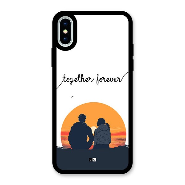 Together Forever Glass Back Case for iPhone X