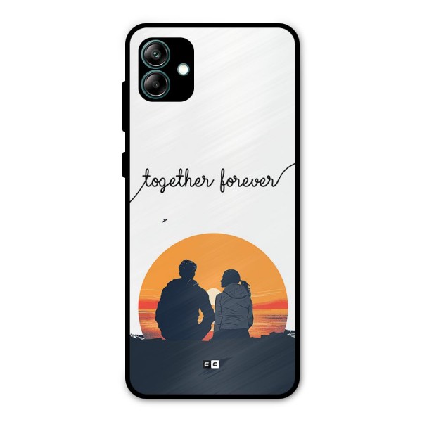 Together Forever Metal Back Case for Galaxy A04