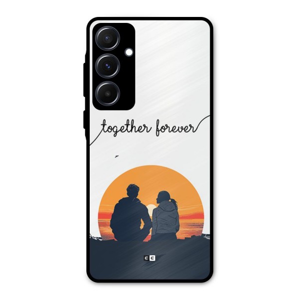 Together Forever Metal Back Case for Galaxy A55