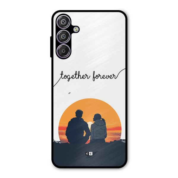 Together Forever Metal Back Case for Galaxy F15