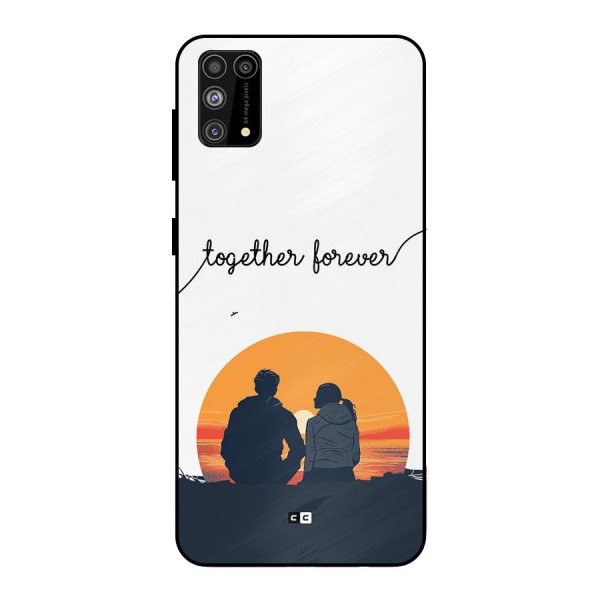 Together Forever Metal Back Case for Galaxy M31