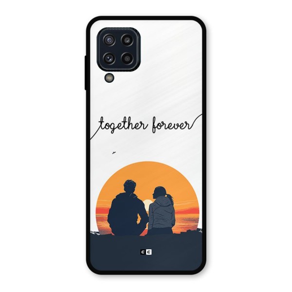 Together Forever Metal Back Case for Galaxy M32