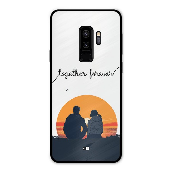 Together Forever Metal Back Case for Galaxy S9 Plus