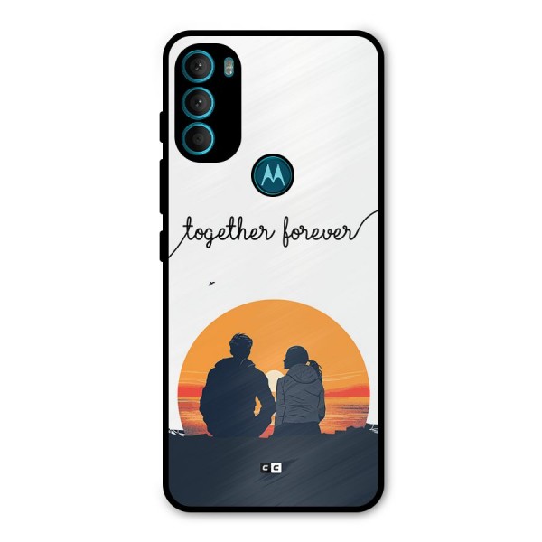 Together Forever Metal Back Case for Moto G71 5G