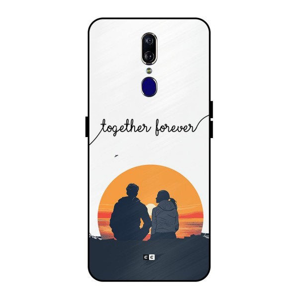 Together Forever Metal Back Case for Oppo F11