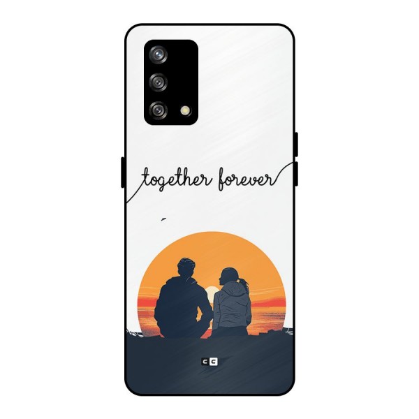 Together Forever Metal Back Case for Oppo F19