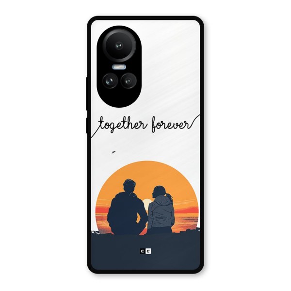 Together Forever Metal Back Case for Oppo Reno10