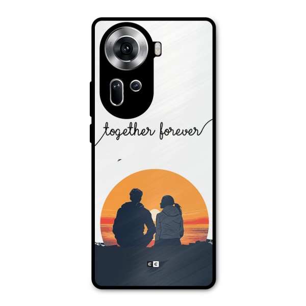 Together Forever Metal Back Case for Oppo Reno11 5G