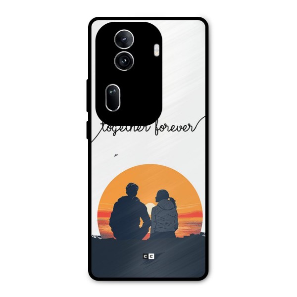 Together Forever Metal Back Case for Oppo Reno11 Pro 5G