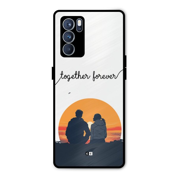 Together Forever Metal Back Case for Oppo Reno6 Pro 5G