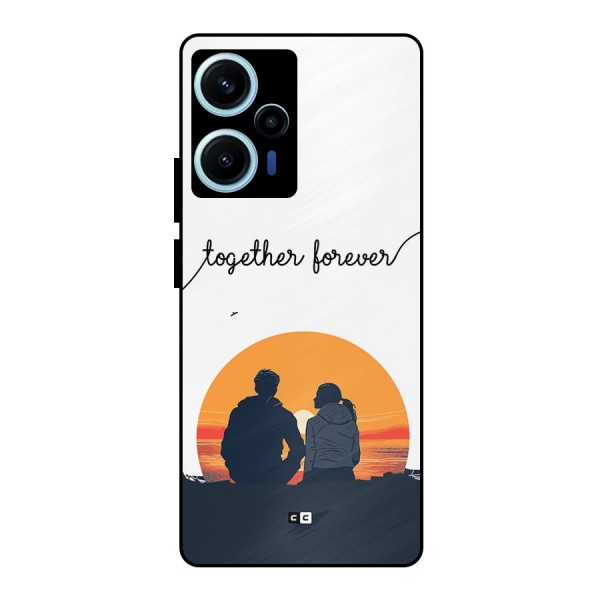 Together Forever Metal Back Case for Poco F5