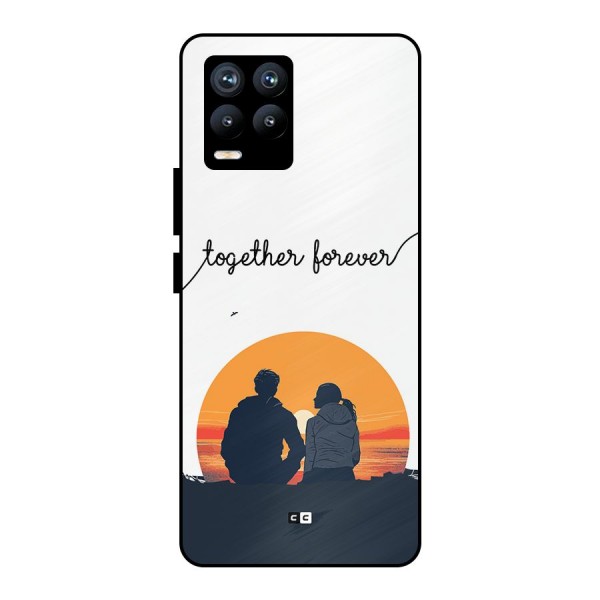 Together Forever Metal Back Case for Realme 8