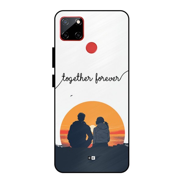 Together Forever Metal Back Case for Realme C12