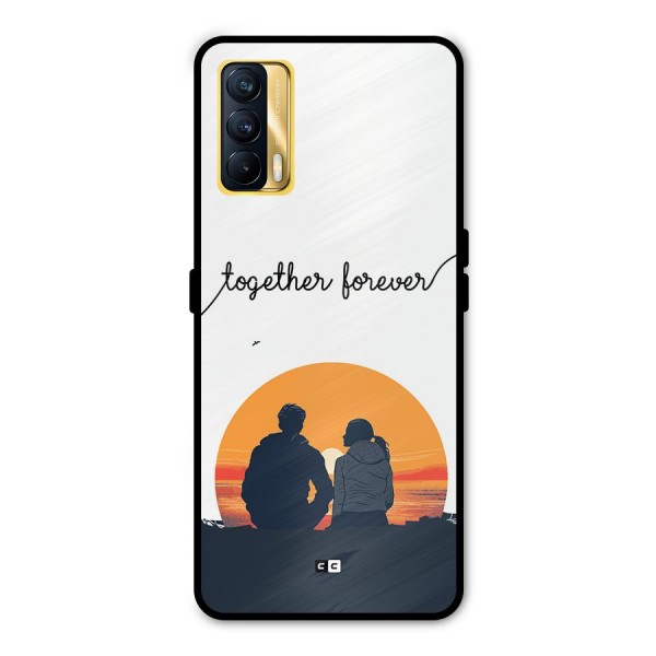 Together Forever Metal Back Case for Realme X7