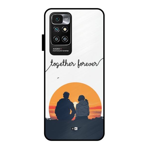 Together Forever Metal Back Case for Redmi 10 Prime