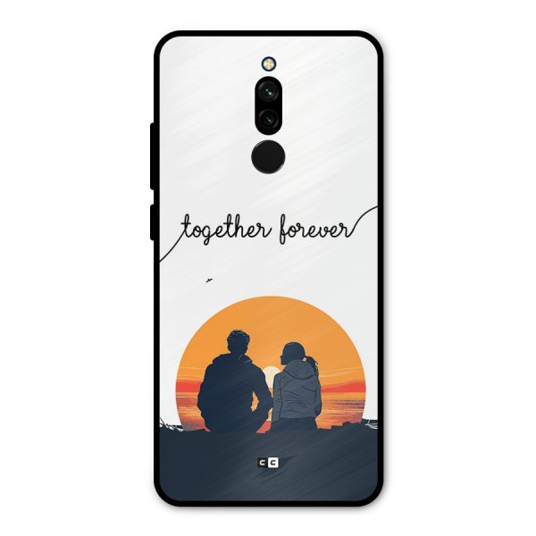 Together Forever Metal Back Case for Redmi 8