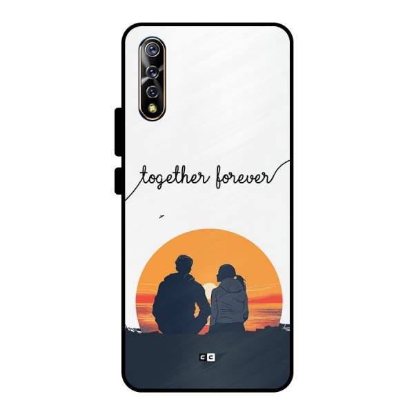 Together Forever Metal Back Case for Vivo S1