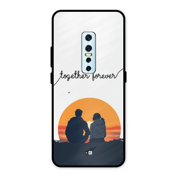 Together Forever Metal Back Case for Vivo V17 Pro