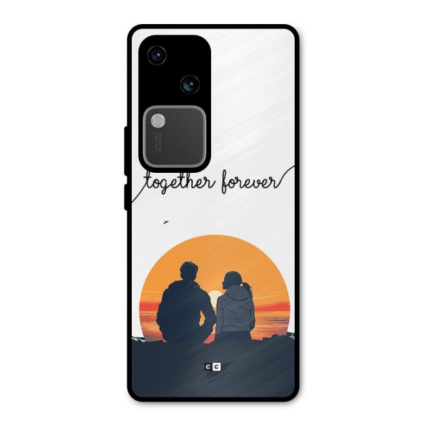 Together Forever Metal Back Case for Vivo V30