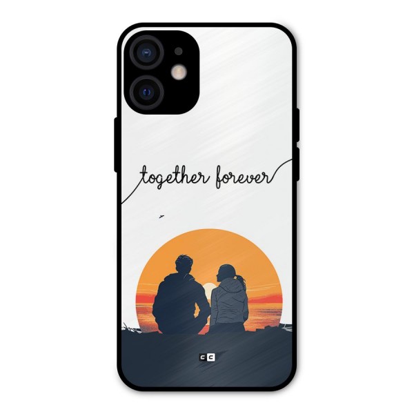 Together Forever Metal Back Case for iPhone 12 Mini