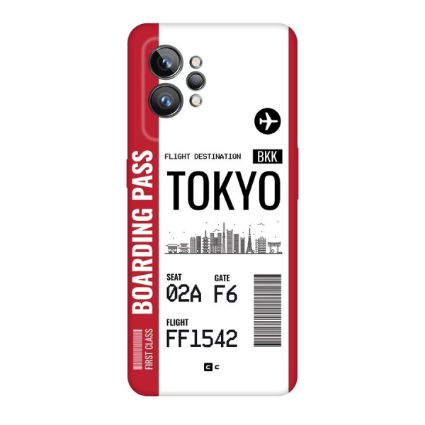 Tokyo Boarding Pass Back Case for Realme GT2 Pro