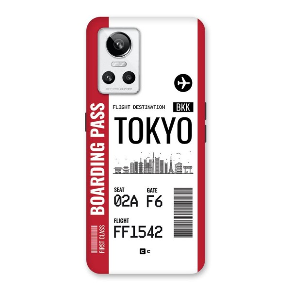 Tokyo Boarding Pass Back Case for Realme GT Neo 3