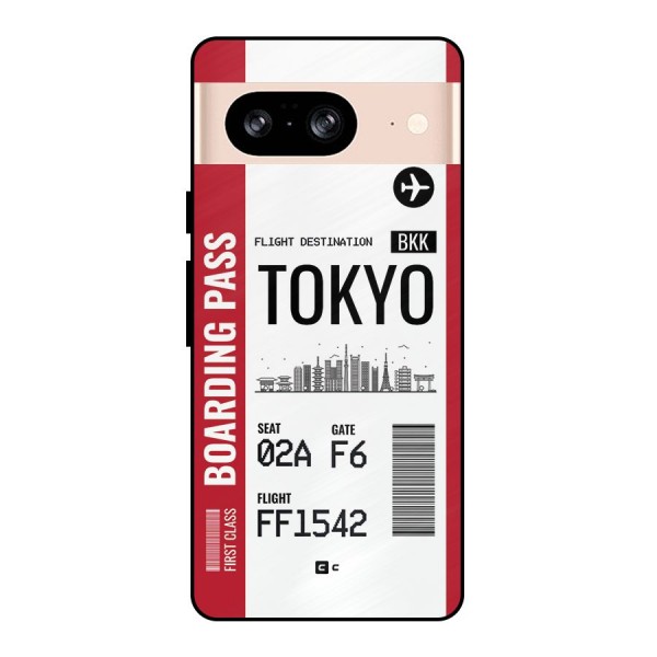 Tokyo Boarding Pass Metal Back Case for Google Pixel 8