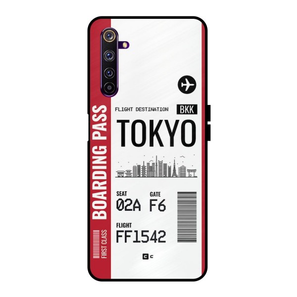 Tokyo Boarding Pass Metal Back Case for Realme 6 Pro