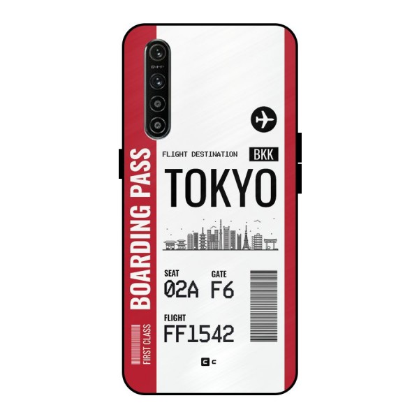 Tokyo Boarding Pass Metal Back Case for Realme XT